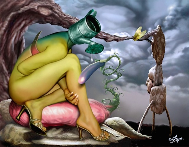 © Oswaldo Mejía | ilustración | surrealismo | arte a un click | A1CGalería