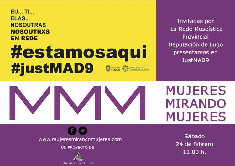 La Rede Museística de Lugo | Mujeres Mirando Mujeres | JustMAD | Arte a un Click